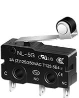 Scharnierrollenhebel High Sens Mikroschalter