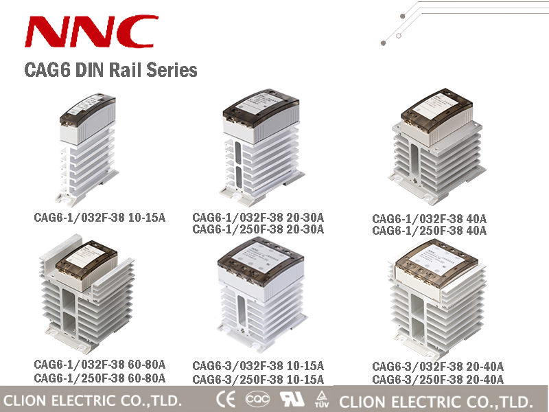 CAG6-3 10-15A Festk&ouml;rperrelais