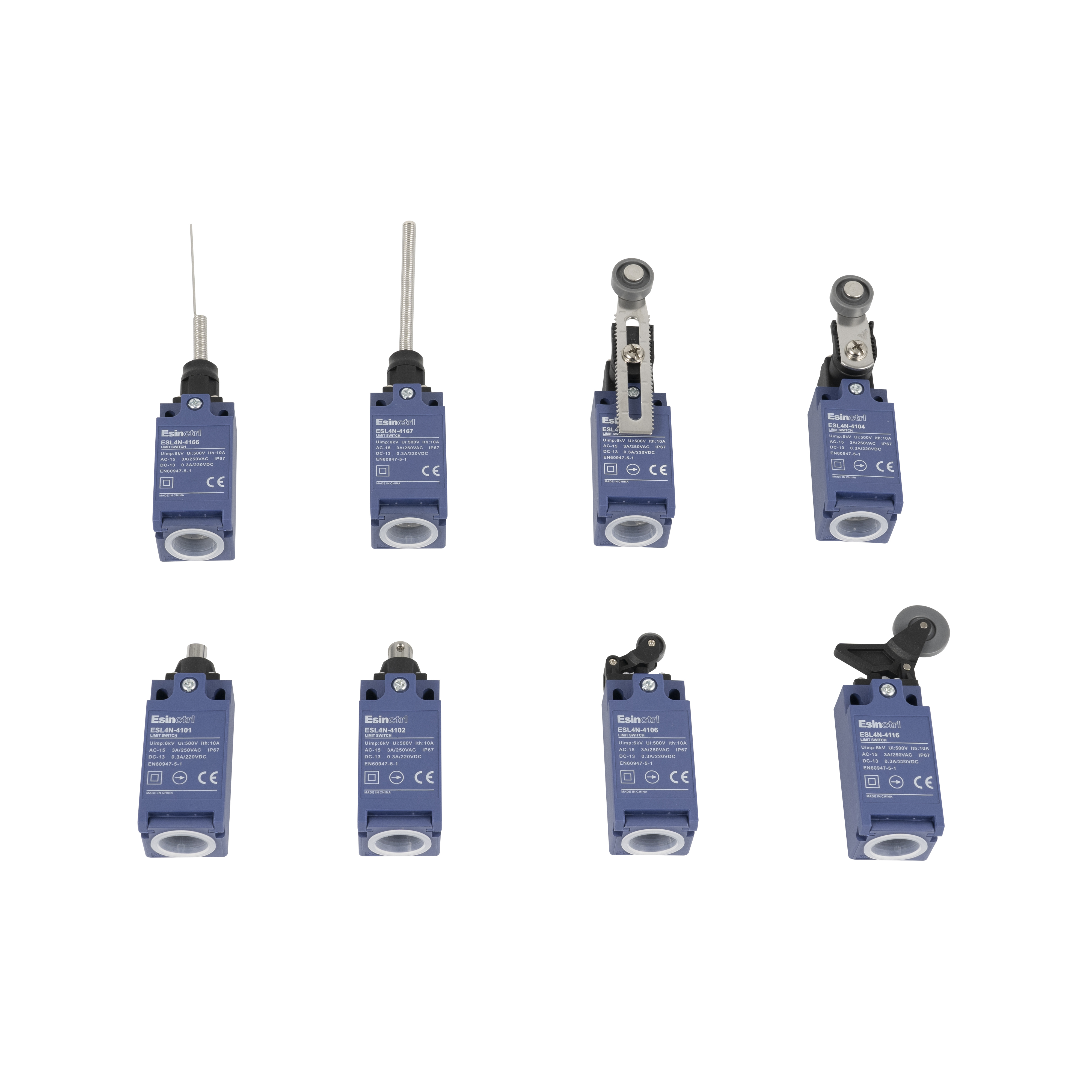 Eine direkte Öffnungsstruktur drei Kontaktformulare Grenzschalter