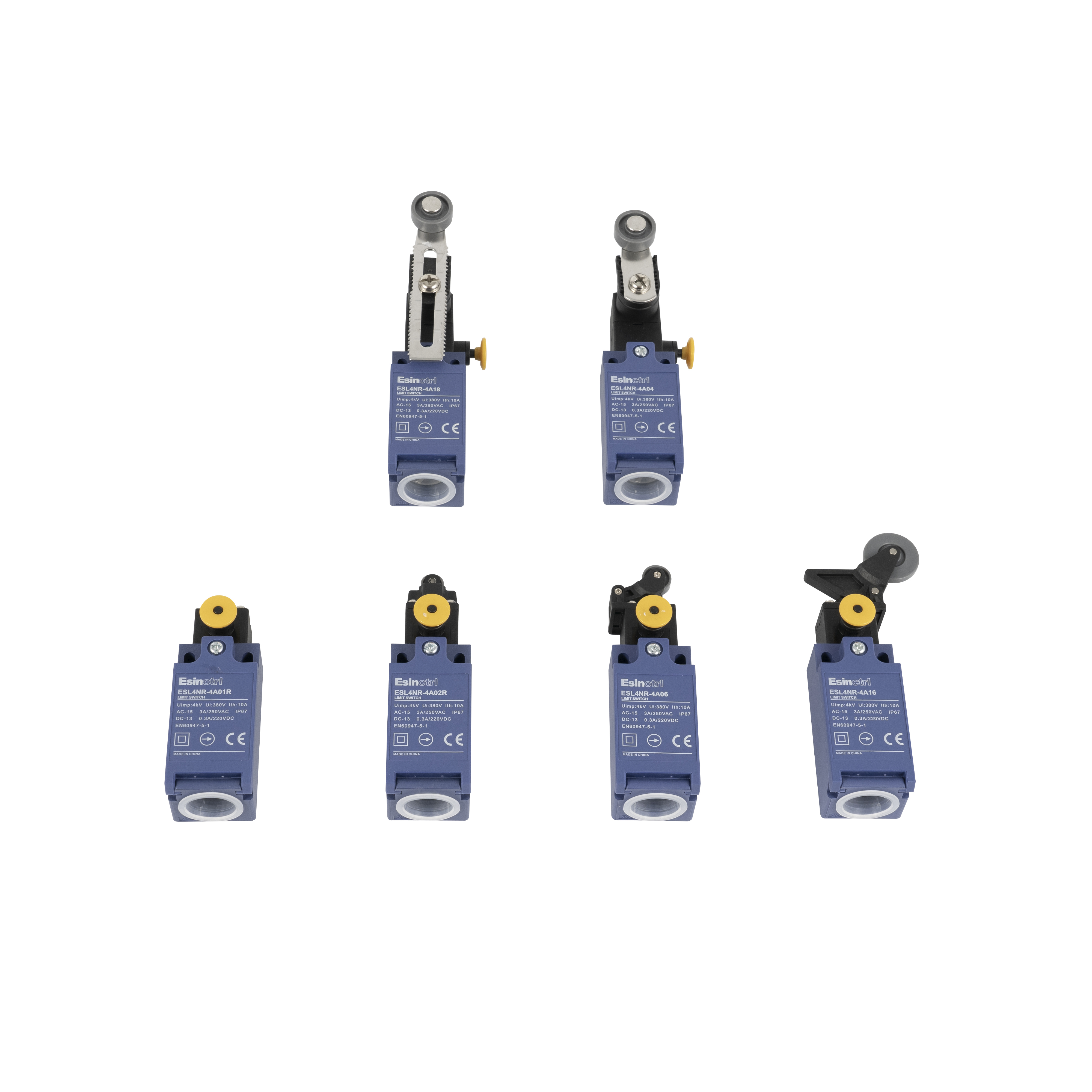 Pull-Reseet Safety mit 10A 250 VAC High Last Grenzschalter