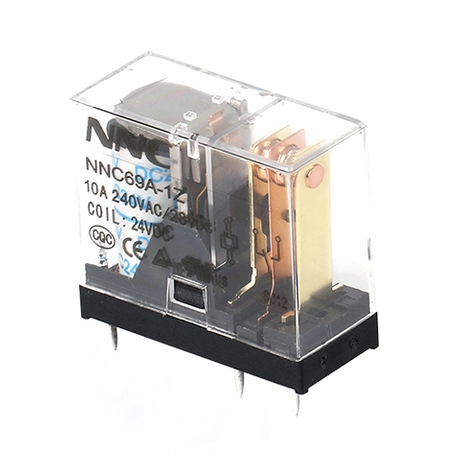 Elektromagnetisches Miniatur-Hochleistungsrelais mit 3,5 mm/5 mm Pin-Klemmung