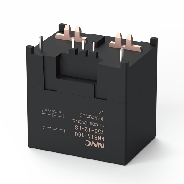 Hochspannungsrelaisdesign mit magnetischer Ausblasfunktion